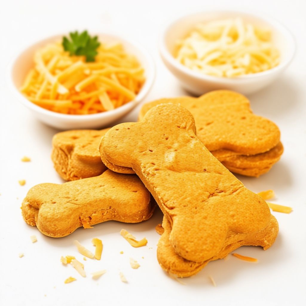 Cheesy Garlic Dog Treats