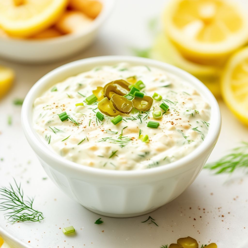 Zesty Homemade Tartar Sauce