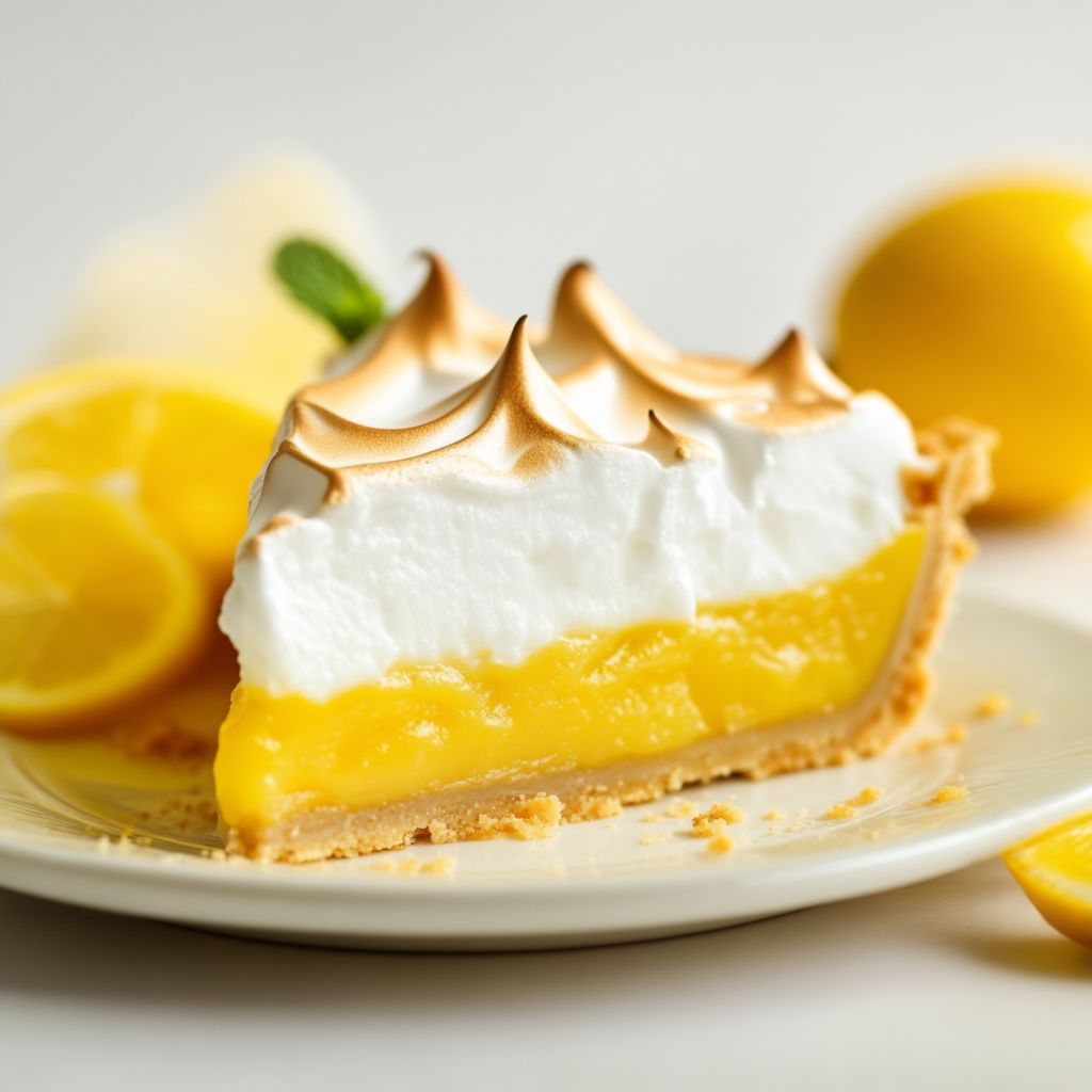 Zesty Lemon Cloud Pie