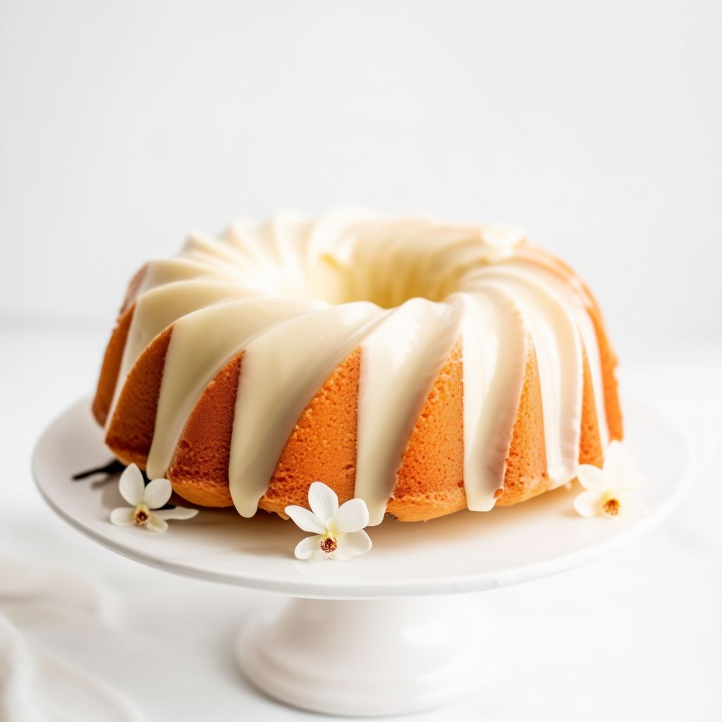 Wunderbarer Vanille-Bundt-Kuchen