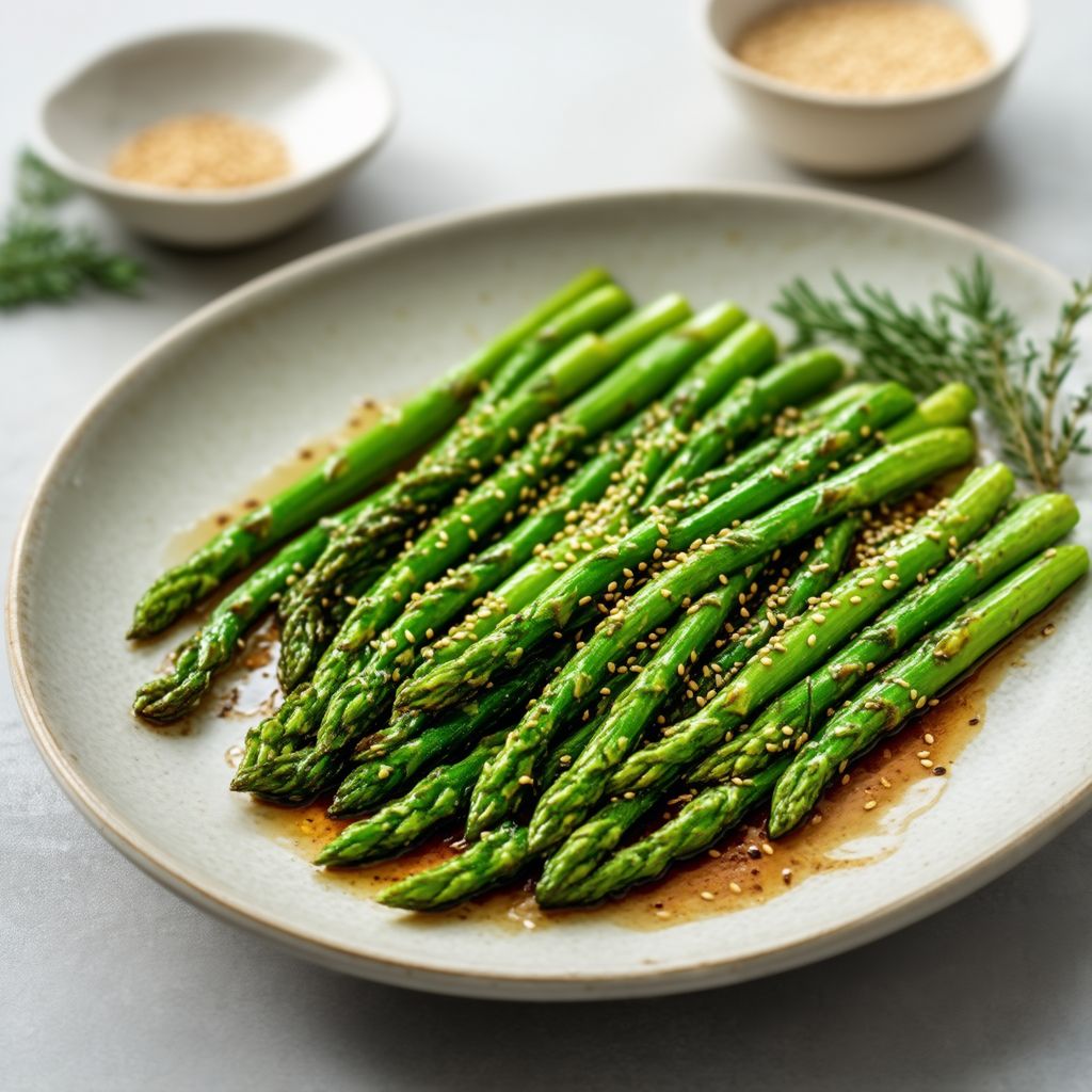 Asparagi Saltati in Burro e Aglio