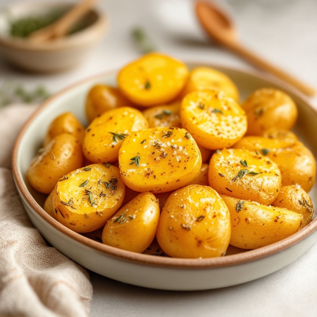 Herzhafte Butterkartoffeln mit Kräutern