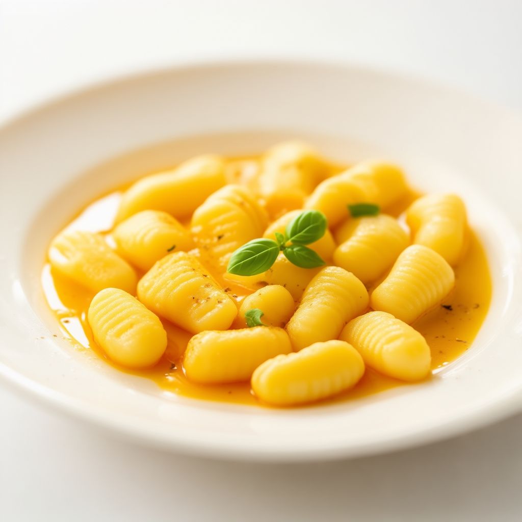 Hausgemachte italienische Gnocchi mit einem Twist