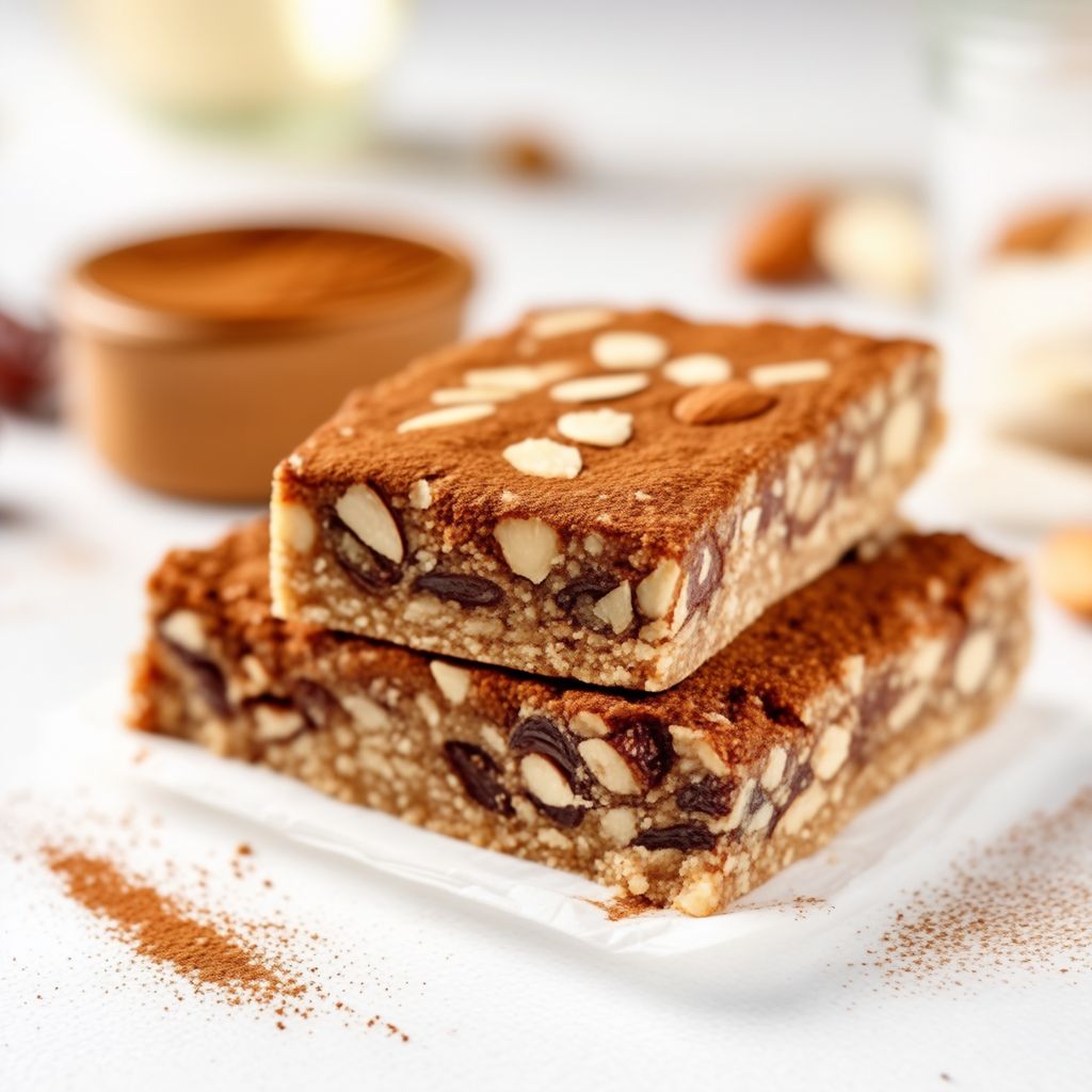 Homemade Nutty Date Bars