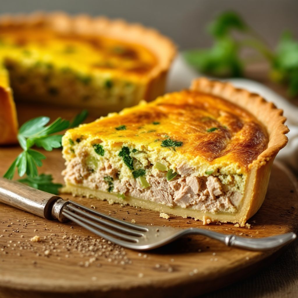 Deliziosa Quiche di Tonno e Erbe