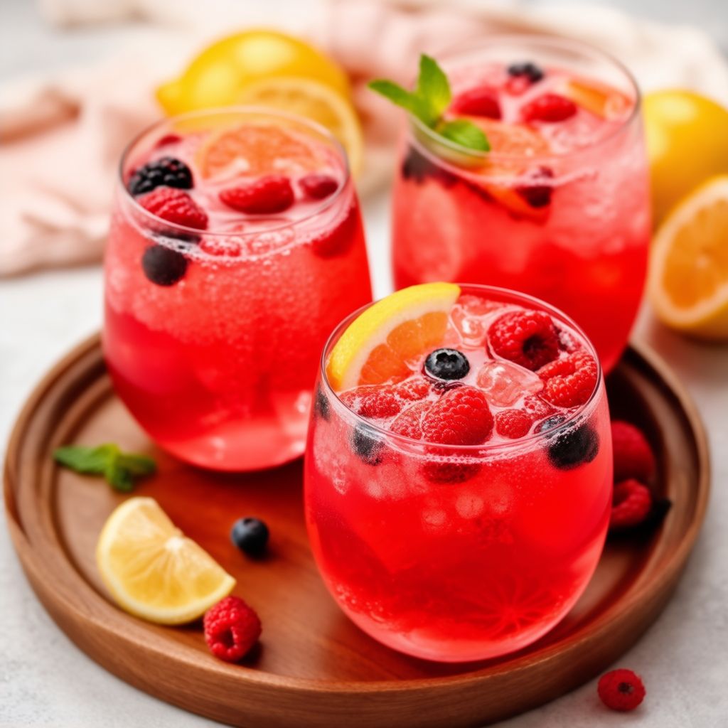 Rinfrescante Punch agli Agrumi e Bacche