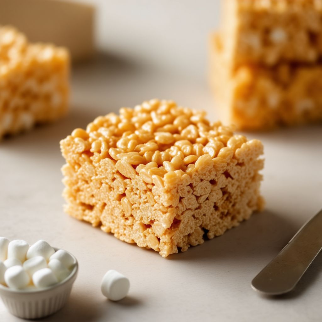Schnelle Mikrowellen Rice Krispie Leckerei