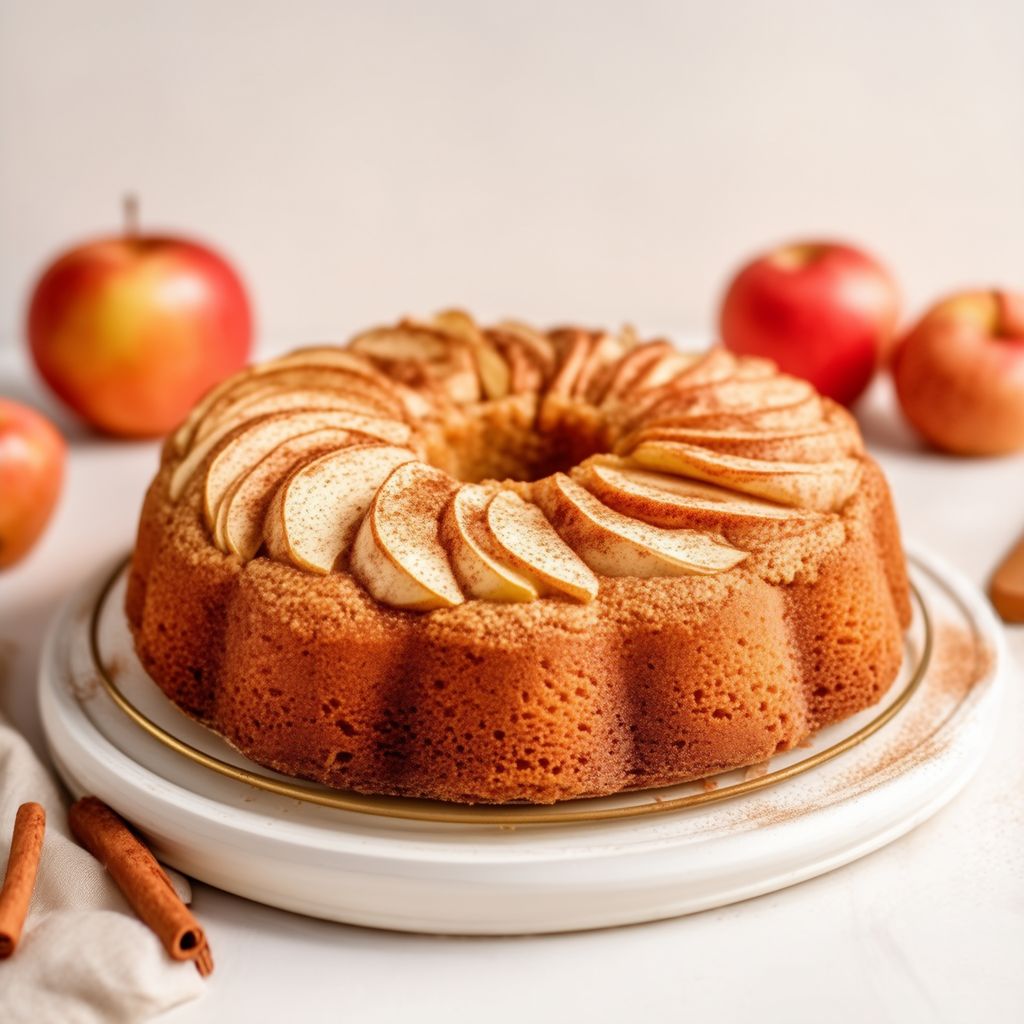 Zimt-Apfel-Delight-Kuchen