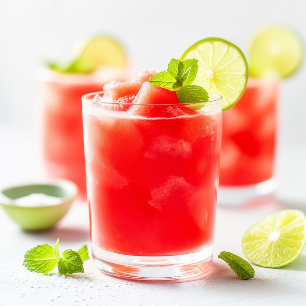 Refreshing Watermelon Lime Cooler