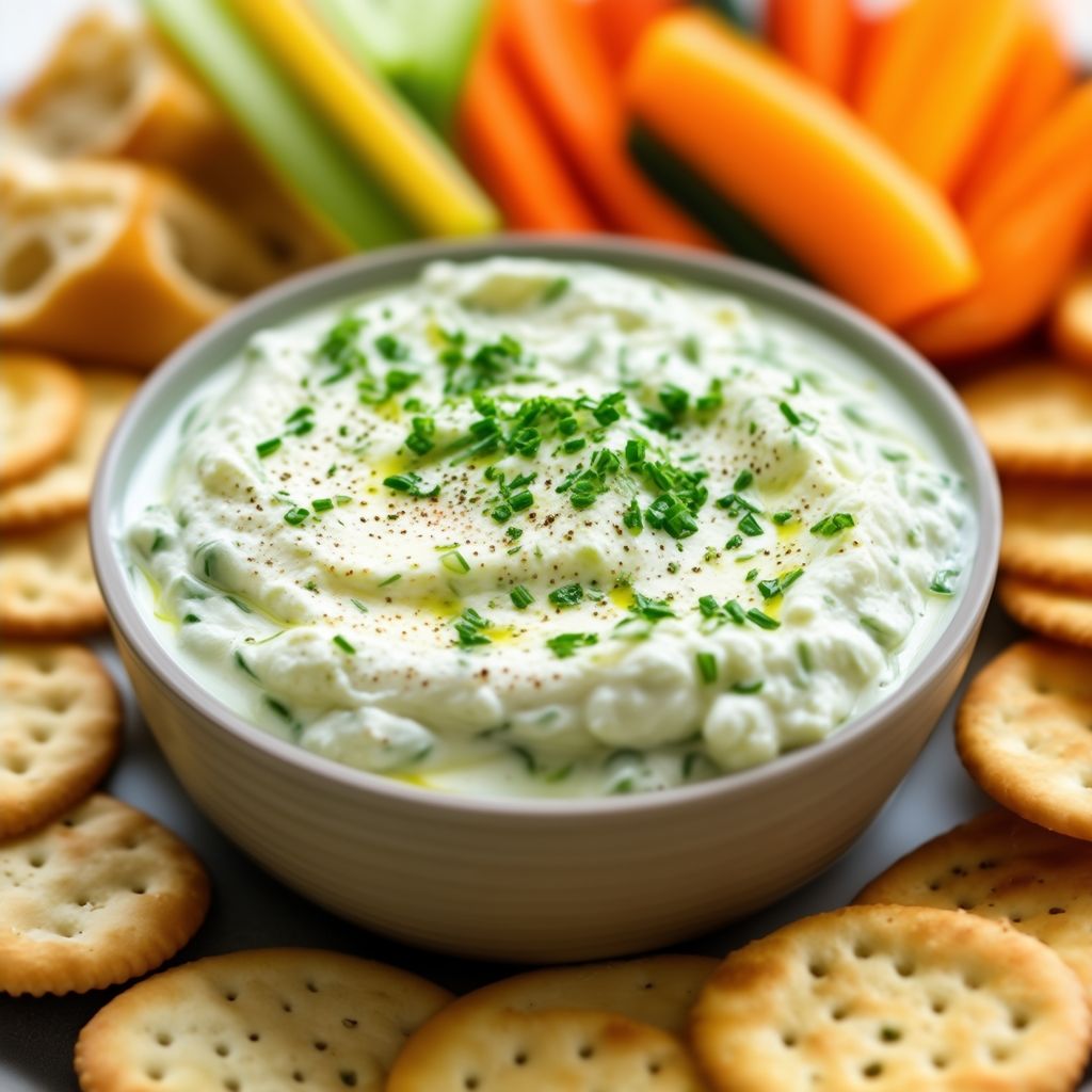 Cremiger Kräuterdip