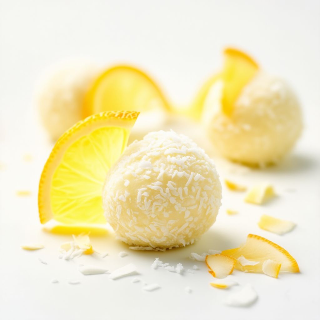 Kokos-Zitrus Bliss Balls