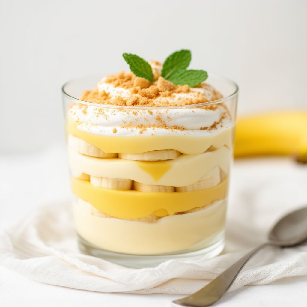 Cremige Bananenfreude