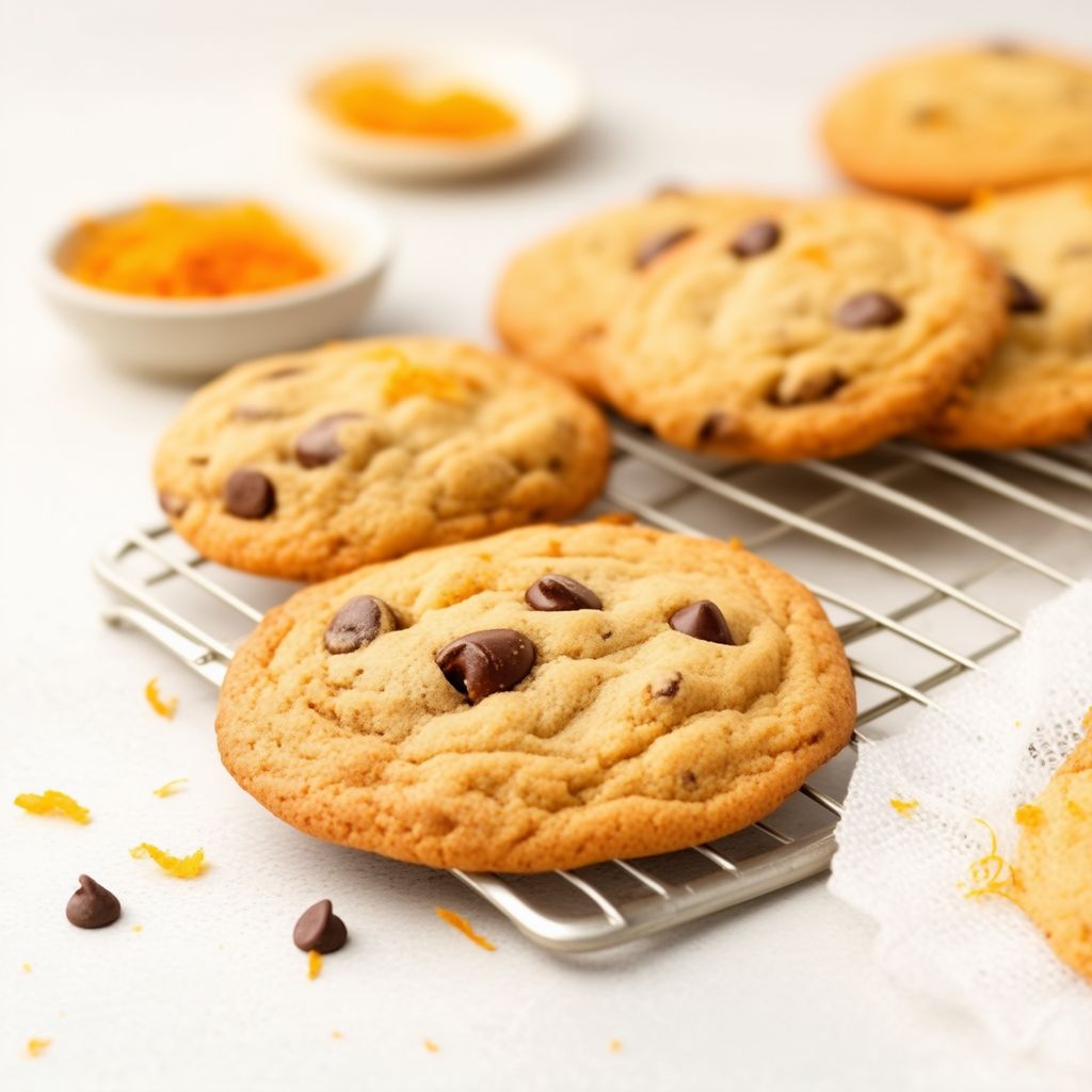 Biscotti al Cioccolato e Arancia