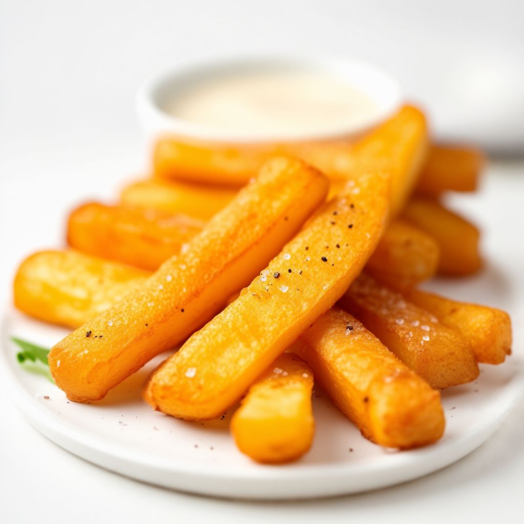 Crispy Twice-Fried Potato Sticks