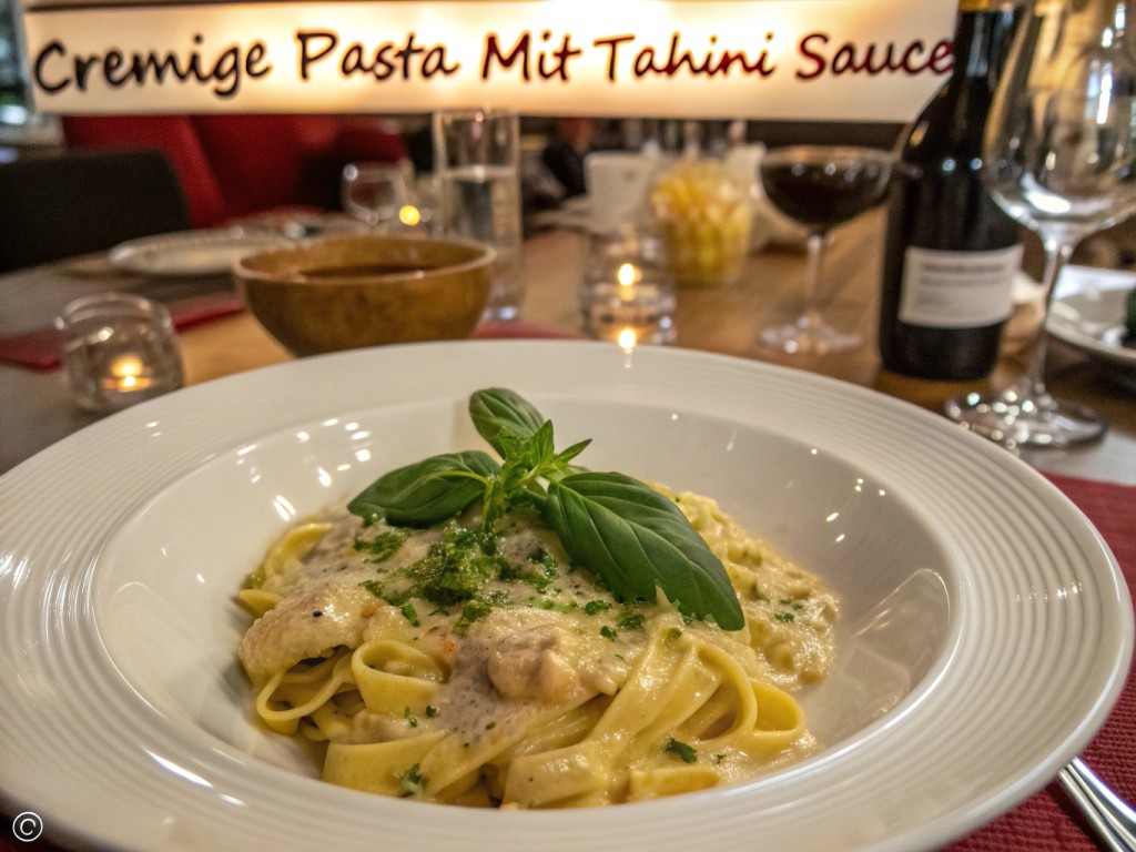 Cremige Pasta mit Tahini‑Sauce (Einfach und Lecker)