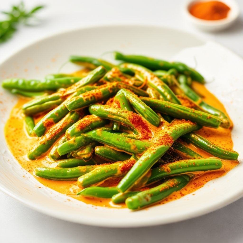 Creamy Paprika Green Beans