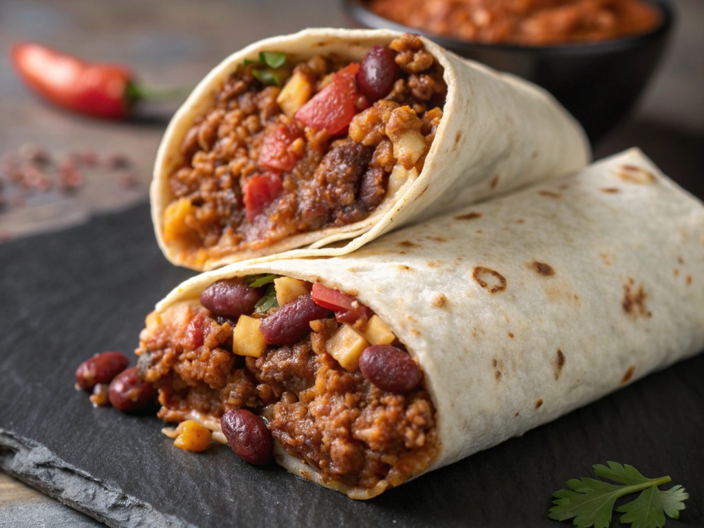 Burritos vom Aldi selbst gemacht zum Einfrieren