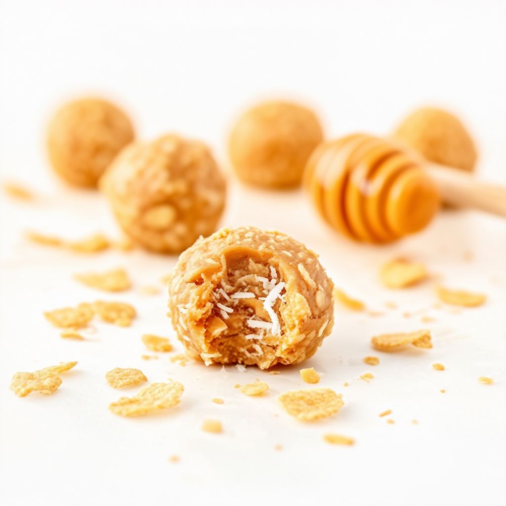 Bocconcini di Burro di Arachidi e Cocco