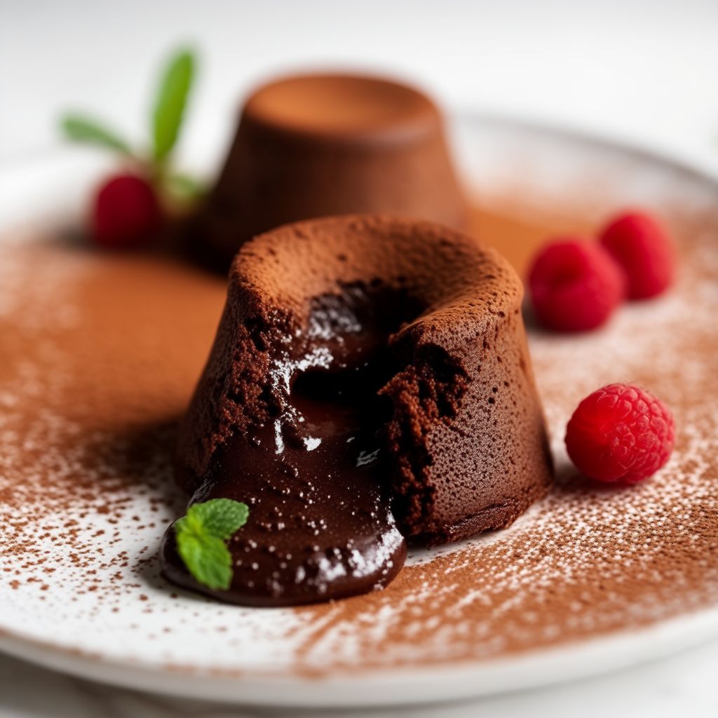 Decadent Molten Chocolate Lava Cakes