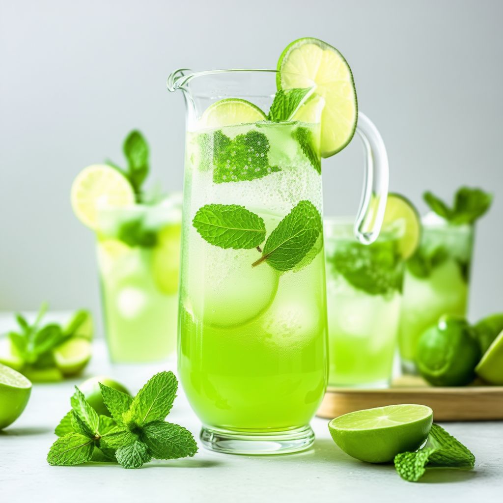 Pitcher di Mojito alla Menta Fresca