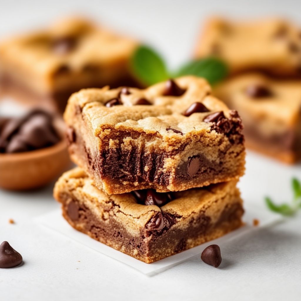 Creamy Chocolate Chip Cookie Bars