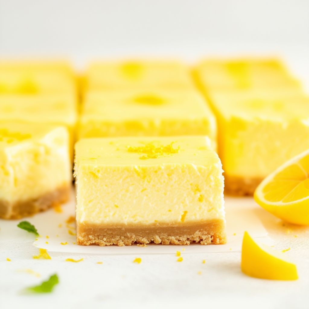 Lemon Cheesecake Bars