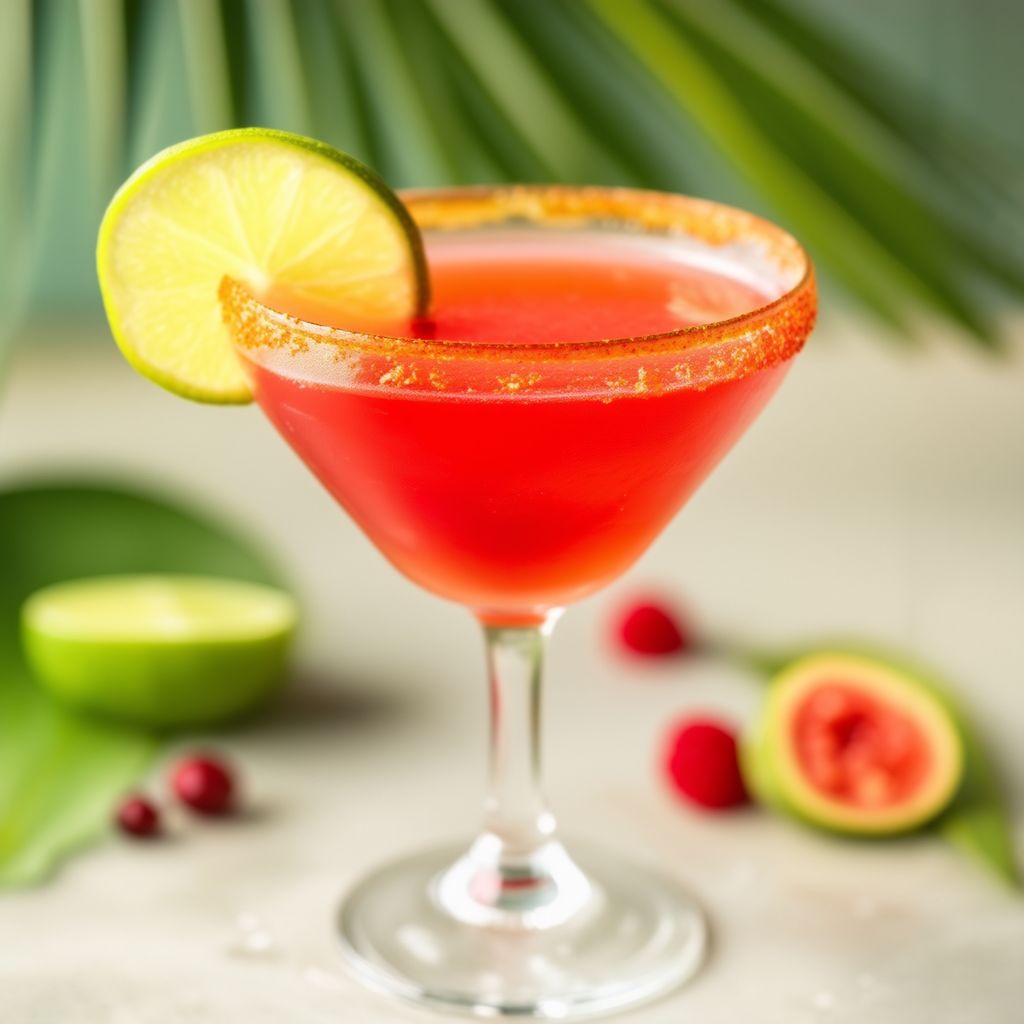 Tropical Sunset Martini