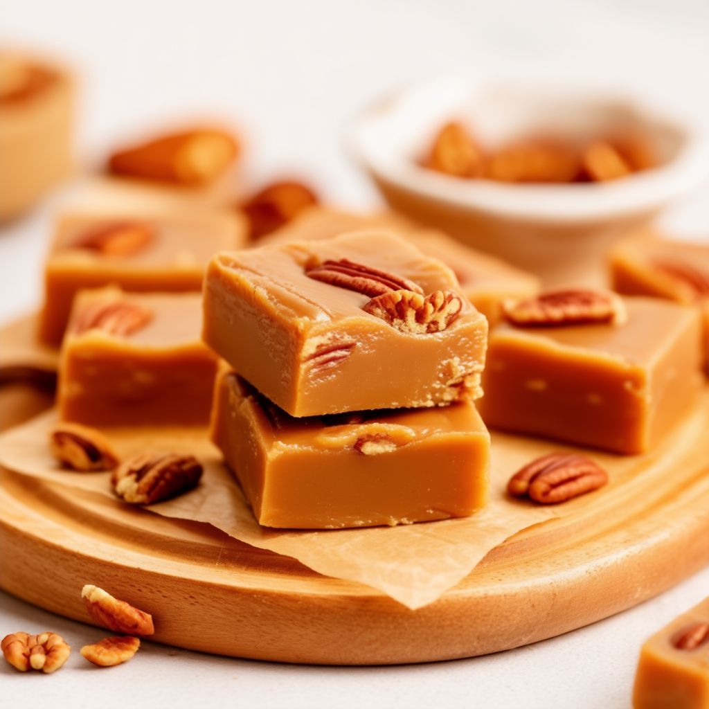 Caramel Pecan Fudge Squares