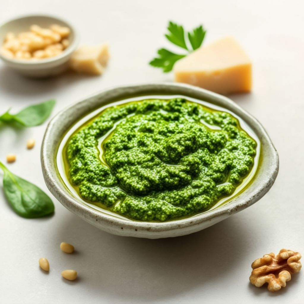 Creamy Spinach and Herb Pesto