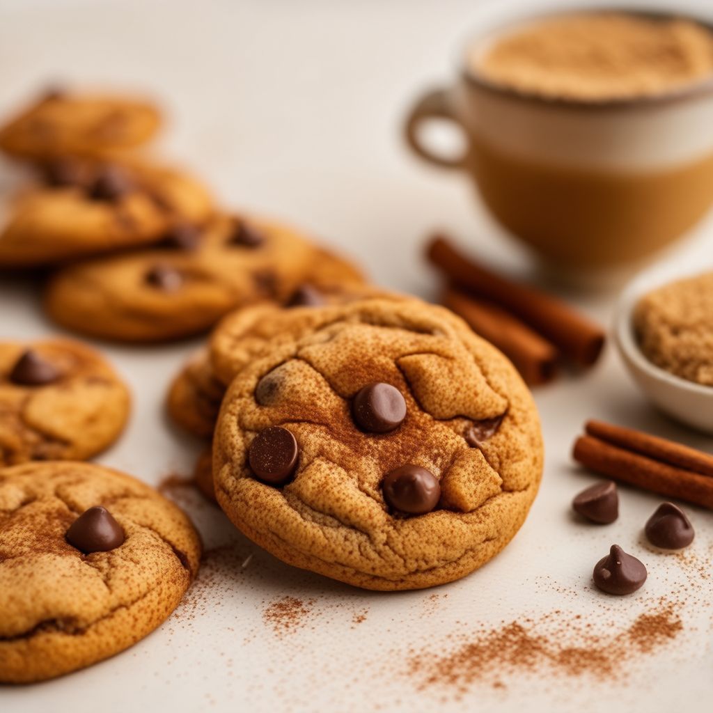 Biscotti al Cioccolato con Salsa di Mele e Spezie