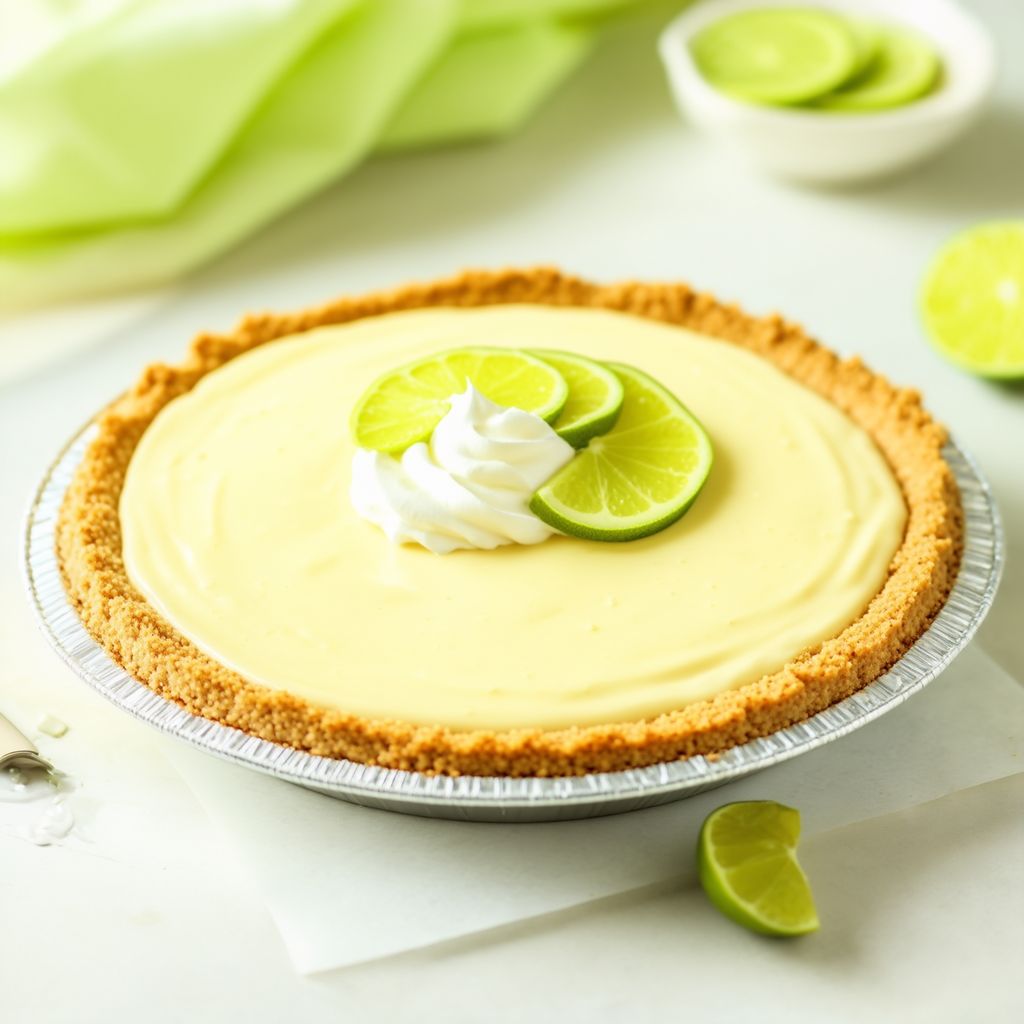 Creamy Lime Delight Pie