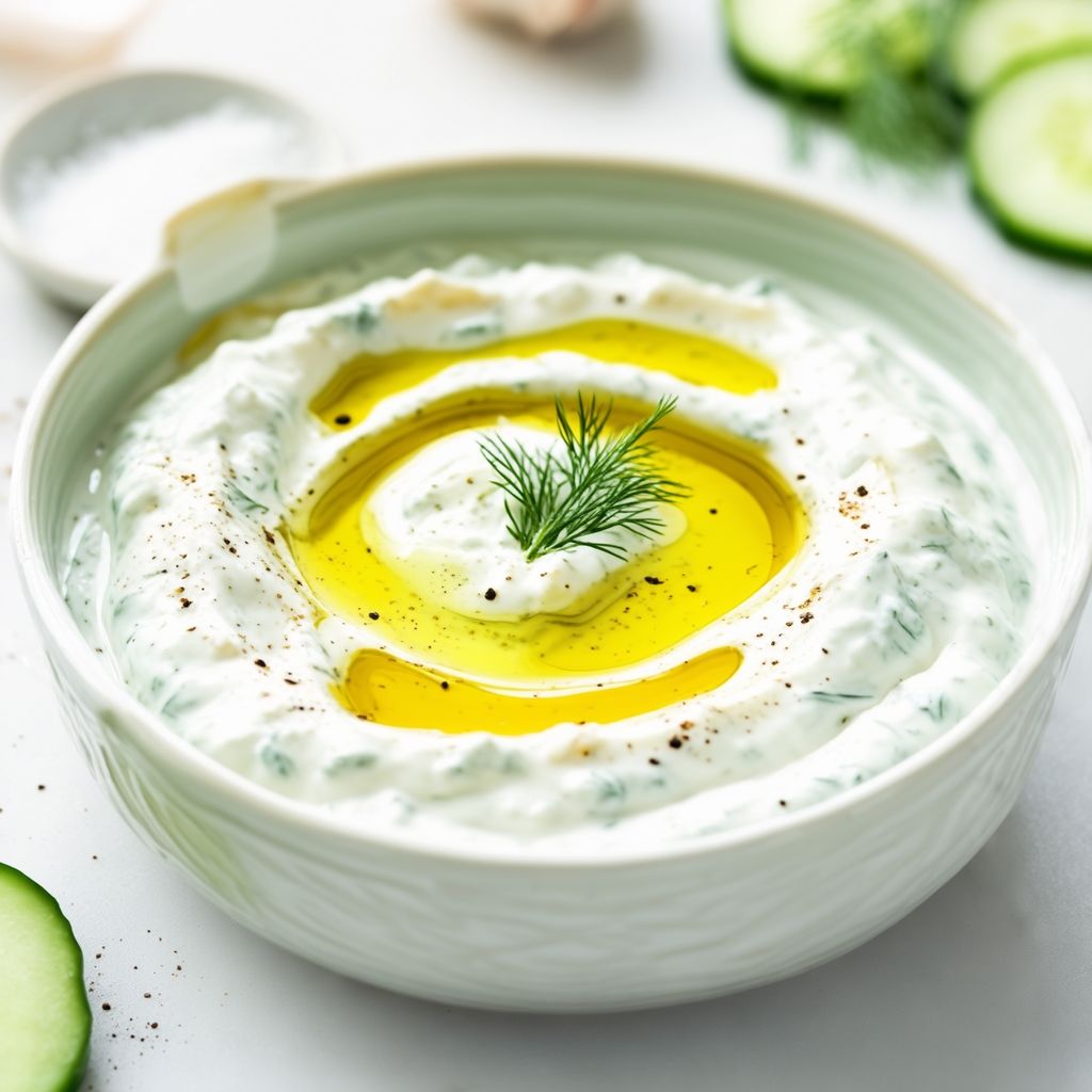 Creamy Greek Tzatziki Dip