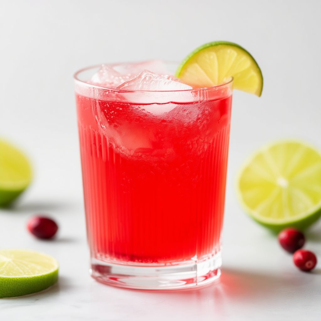 Cranberry Lime Spritzer