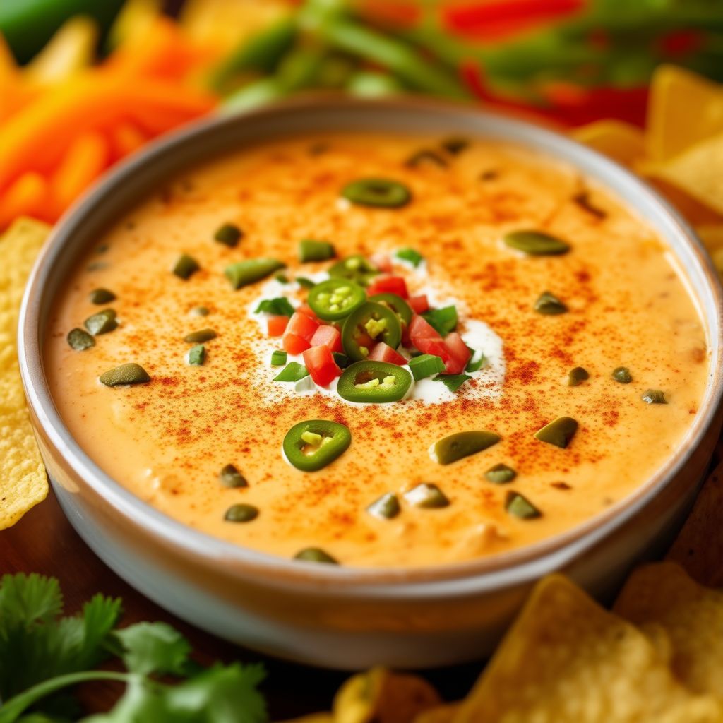 Cremiger Queso-Dip mit einem Twist