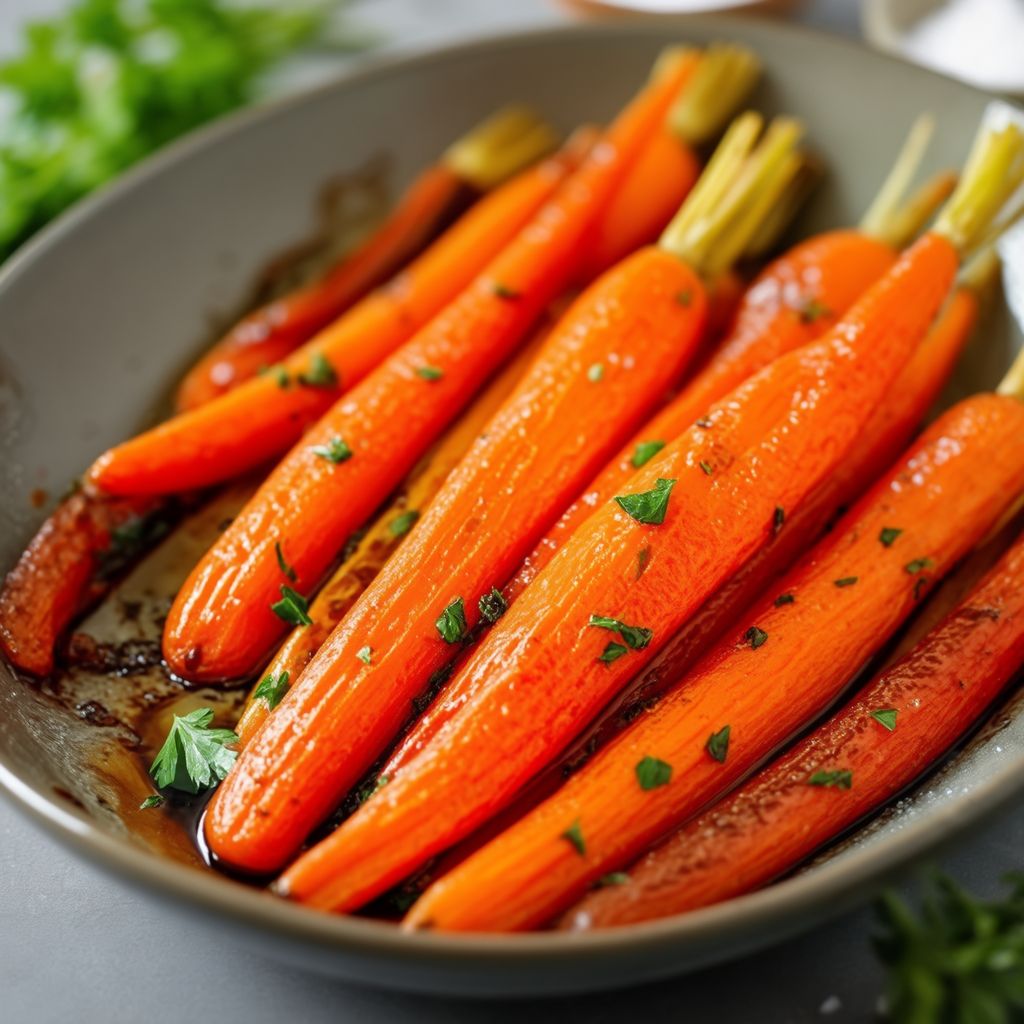 Savory Glazed Carrots with Herbs