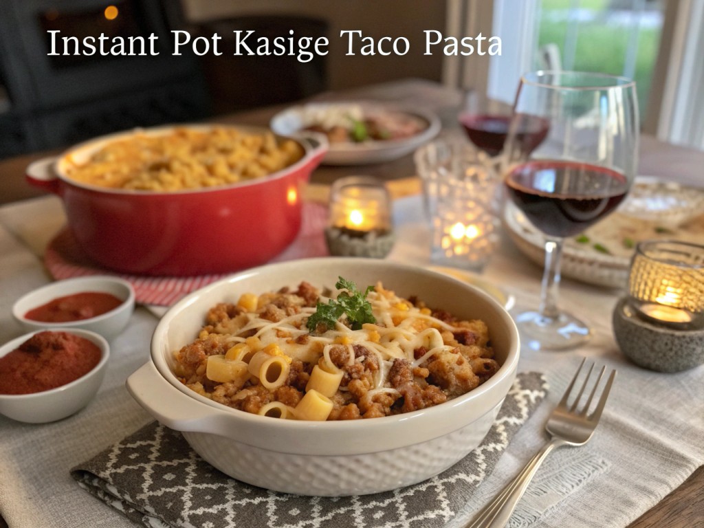 Instant Pot Käsige Taco‑Pasta