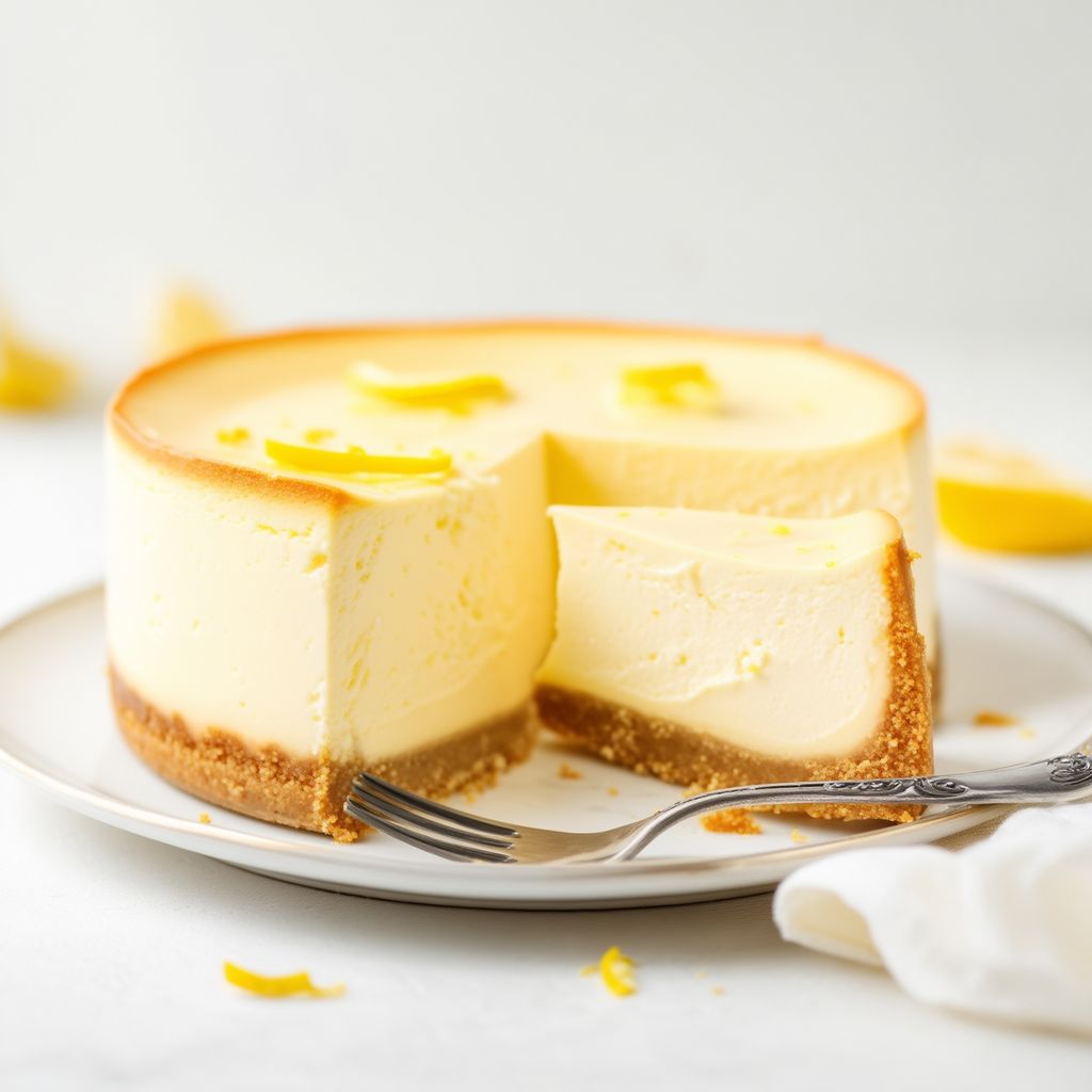 Cheesecake Crema di Limone e Vaniglia