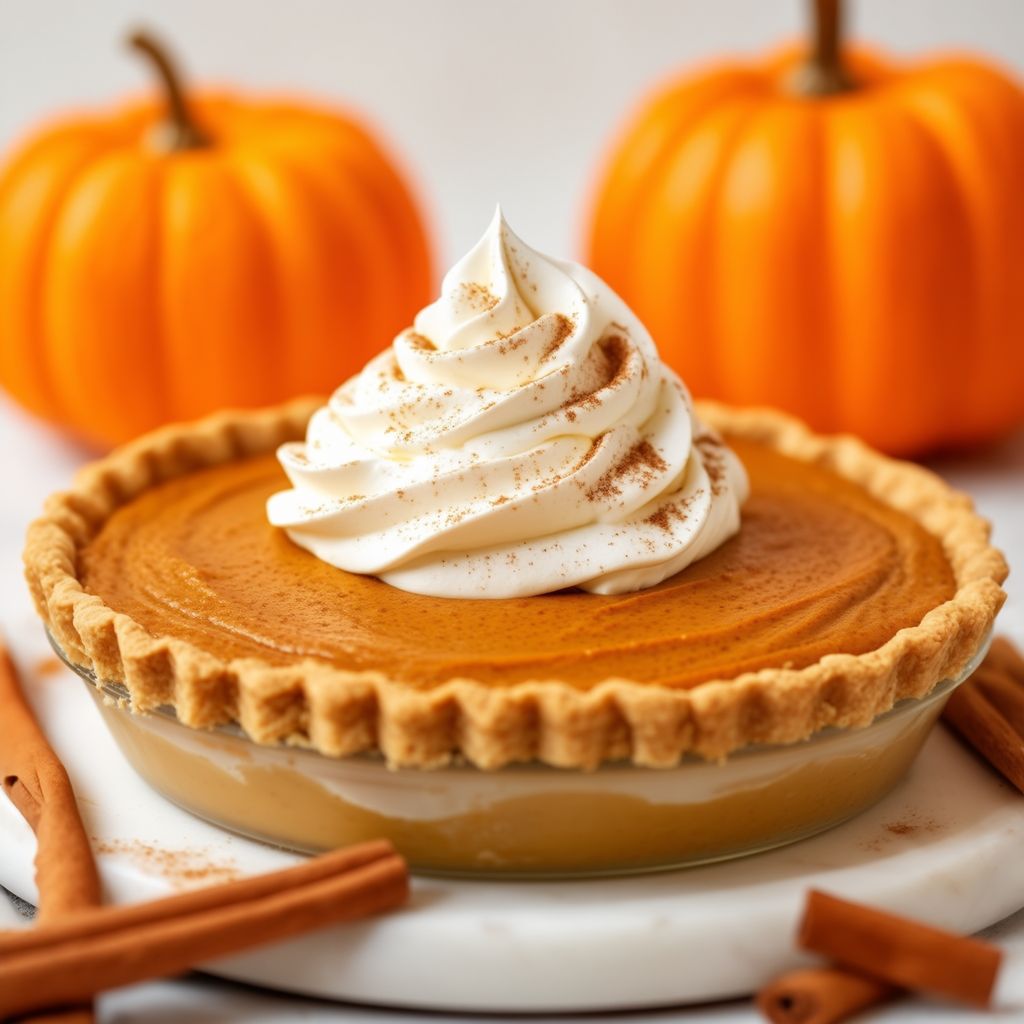 Torta di Crema alla Zucca e Spezie