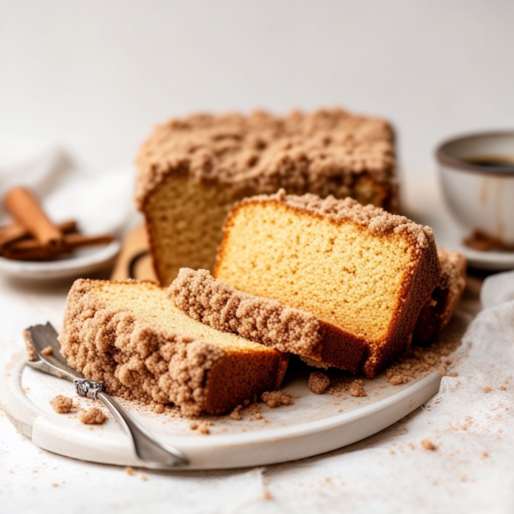 Cinnamon Streusel Coffee Cake