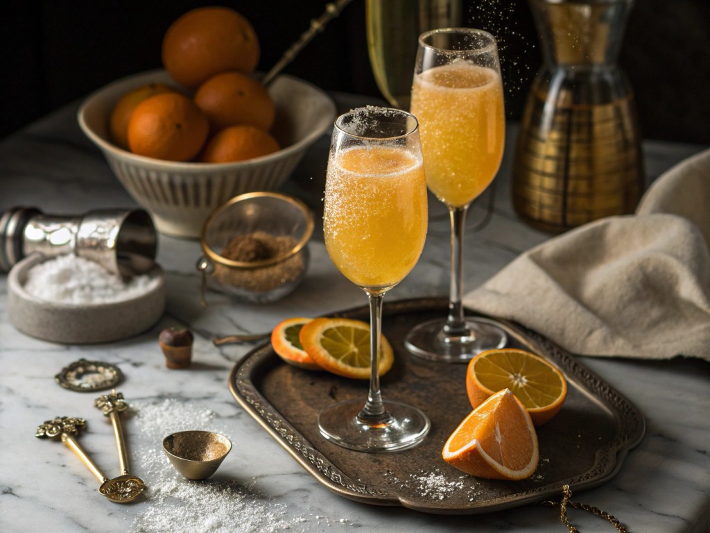 Orange‑Champagne: Showgirl Signature Drink