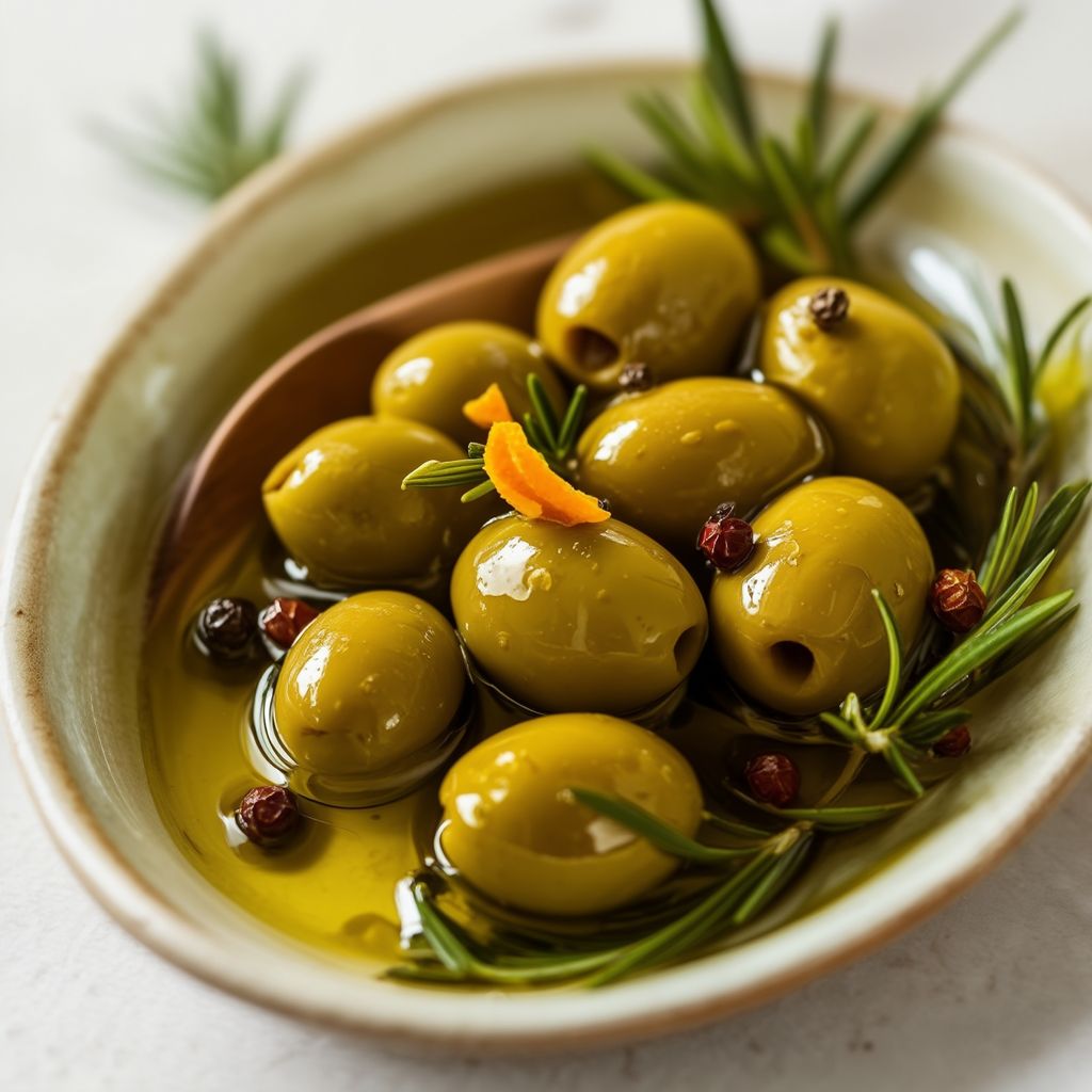 Olive Marinate con Erbe