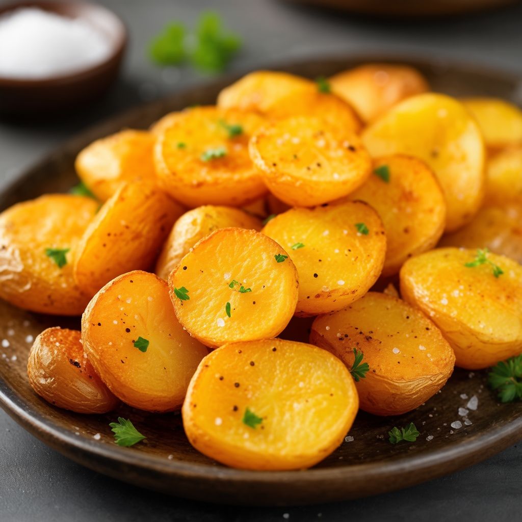 Golden Crispy Portuguese Potatoes