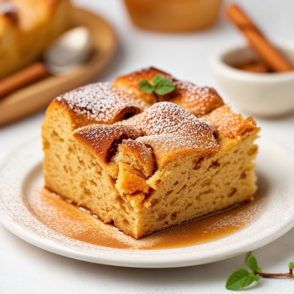 Pudding di Pane alla Cannella Classico
