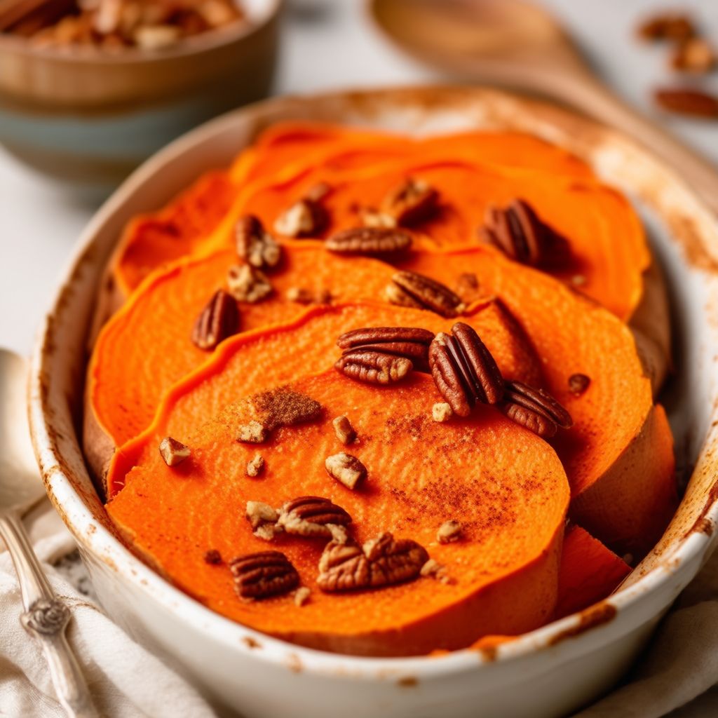 Maple-Glazed Sweet Potato Bake