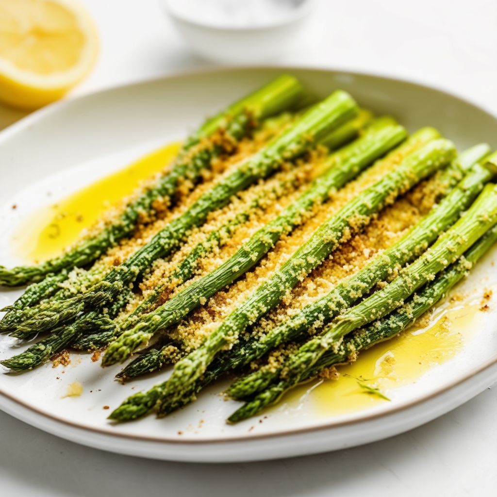 Knoblauch-Parmesan Spargel Auflauf