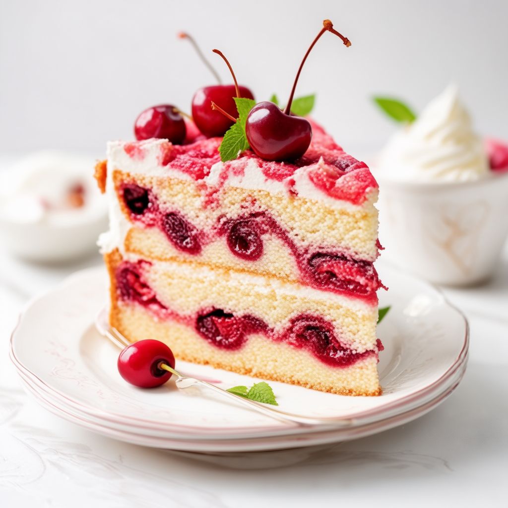 Torta con Marmellata di Ciliegie