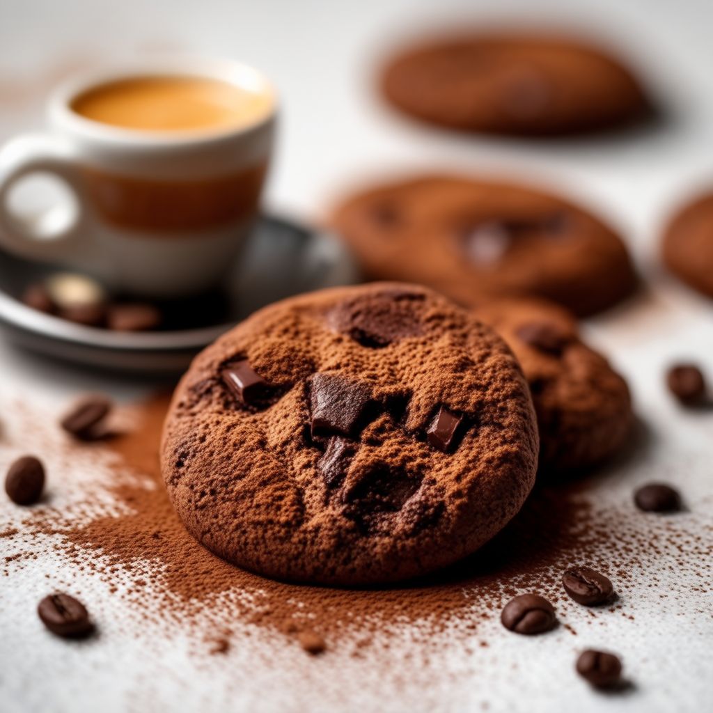 Espresso Schokoladenstückchen Kekse