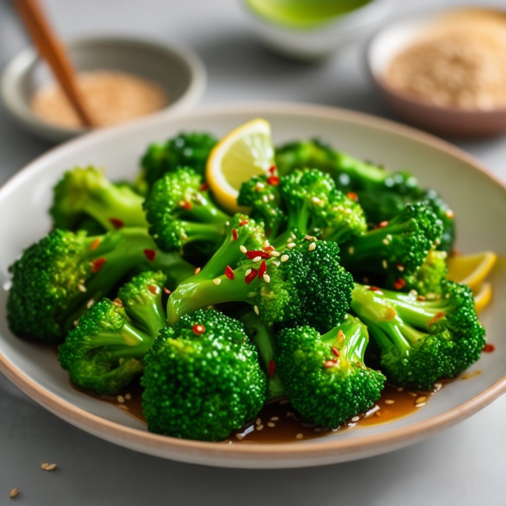 Spicy Sesame Broccoli Delight