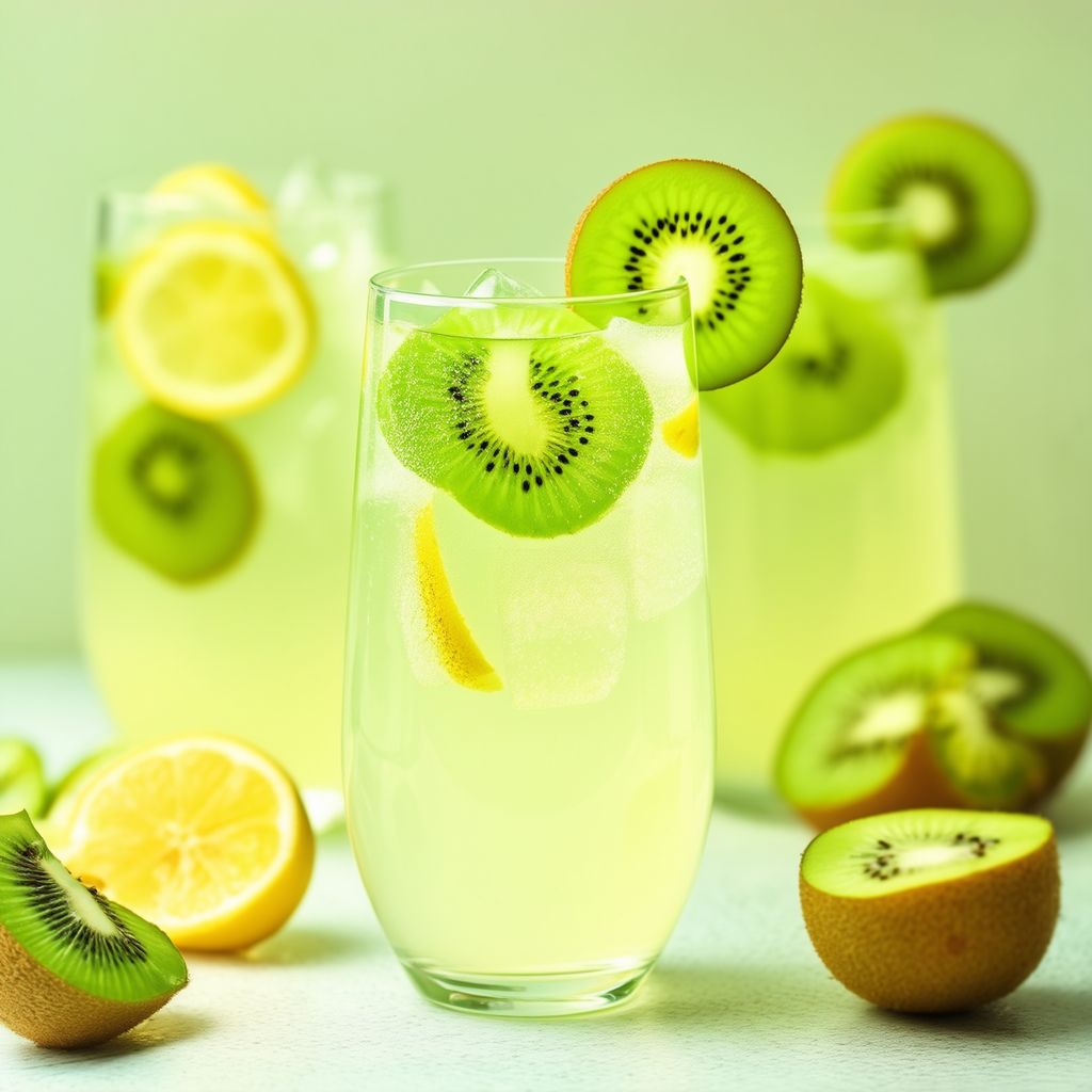 Kiwi-Limonade Spritzer