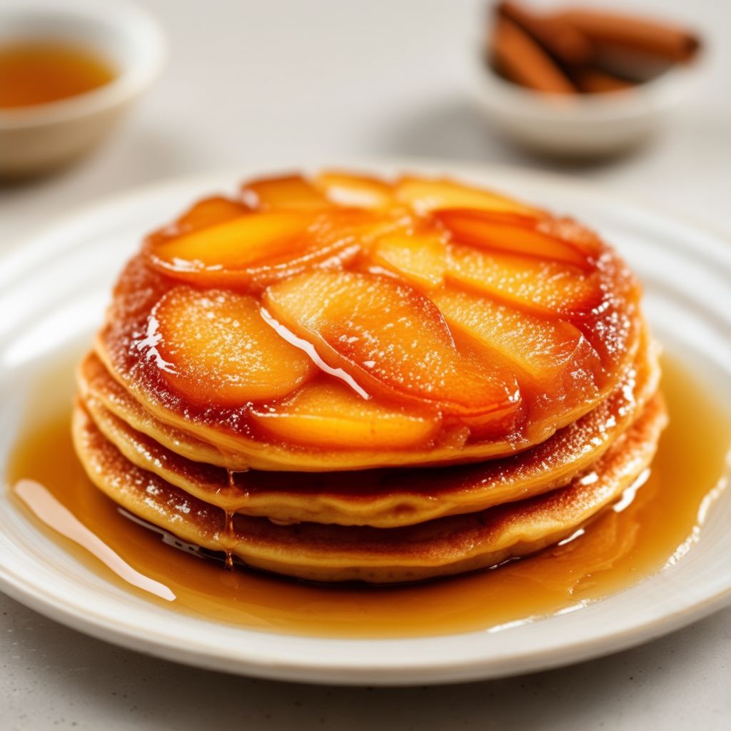 Golden Apple Upside-Down Pancake